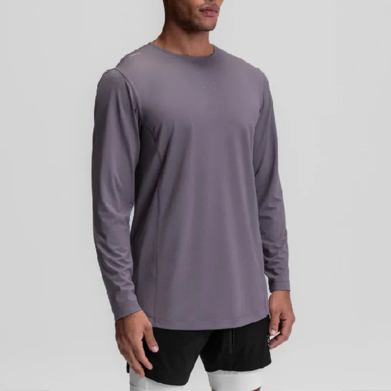 Heren Longsleeve Sporttop