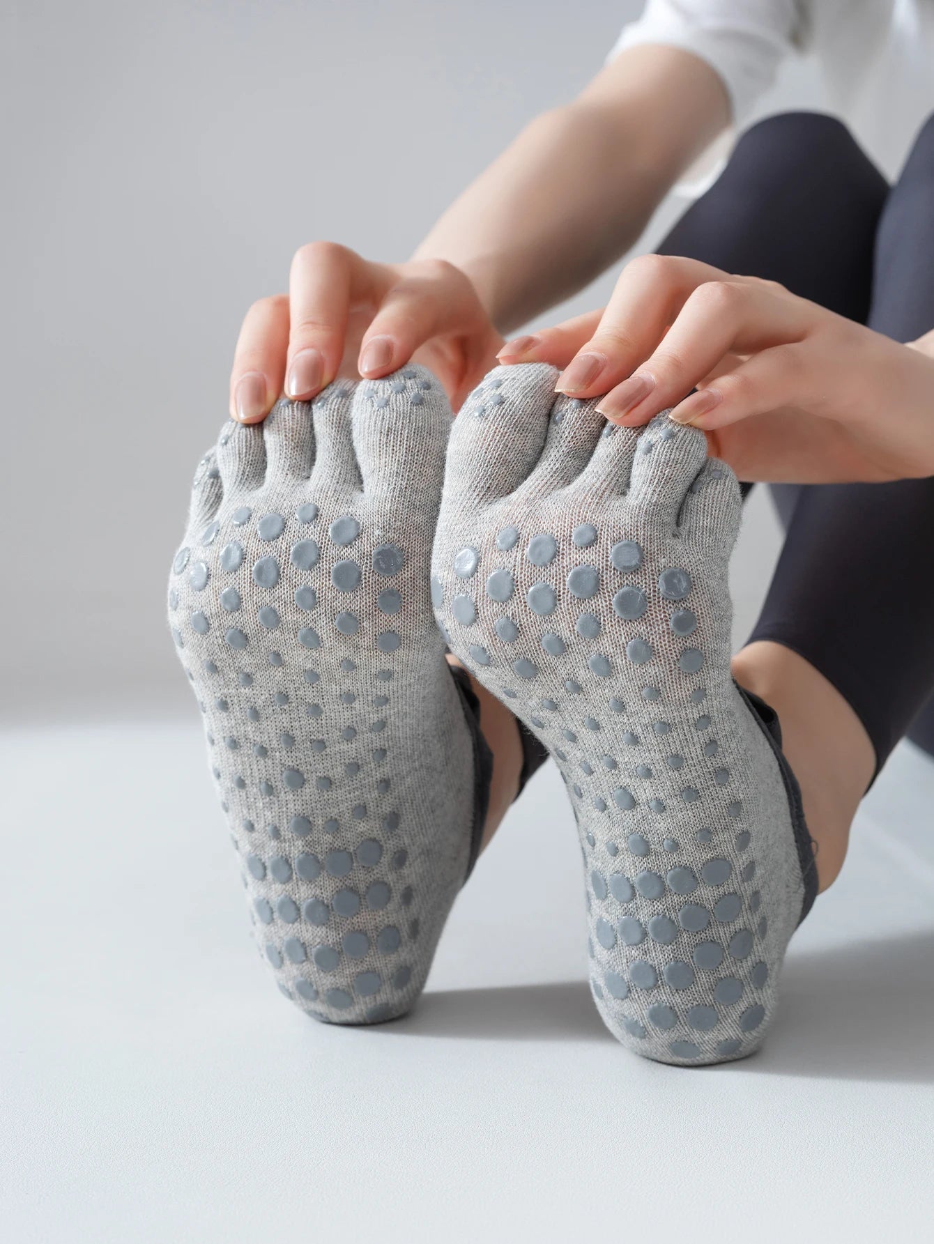 Yoga Sokken Vijf Tenen - Budget Polyester
