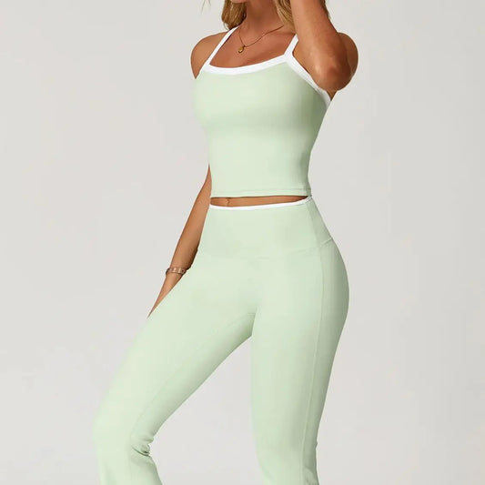 Yoga Trainingspak Dames 2-Delig - Hoge Taille