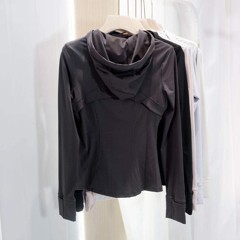 Hoodie Jacket Zomer - Slim Fit