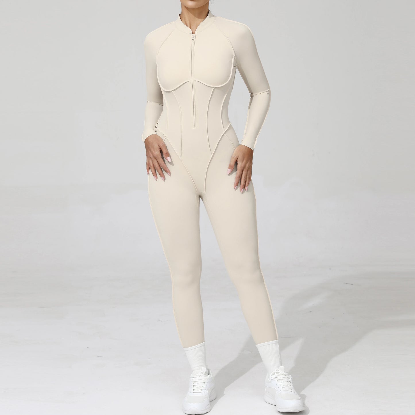 Yoga Jumpsuit Lange Mouw