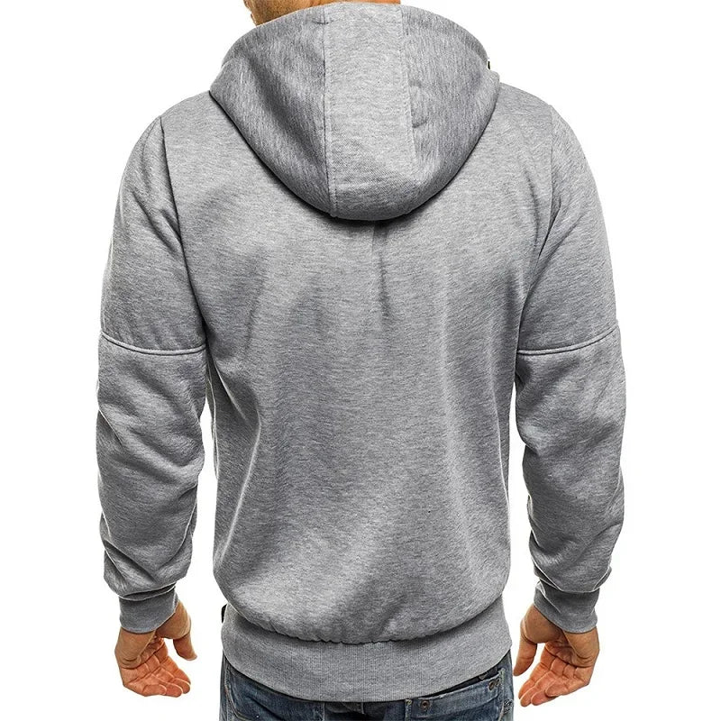 Heren Hoodie - Rits