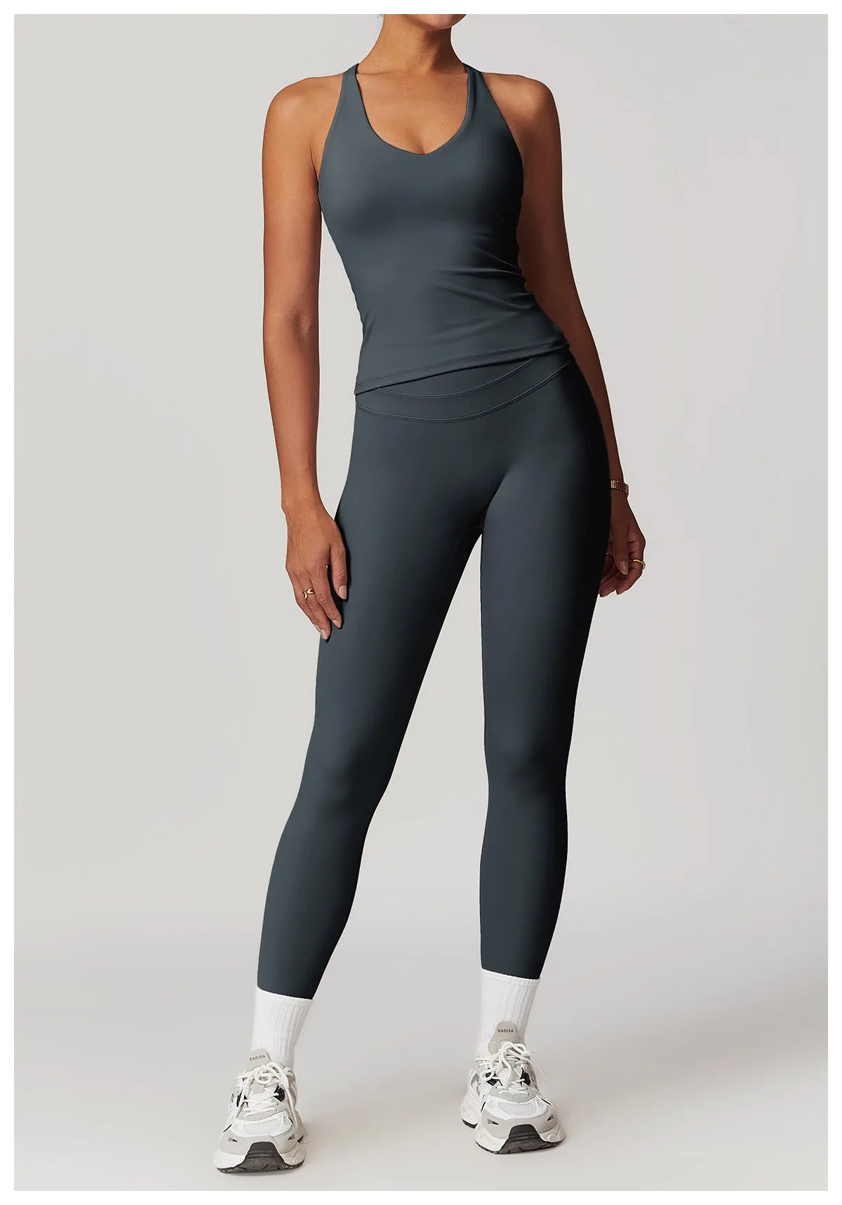 Dames Sport BH - Ademende Fitness Top met Push-Up