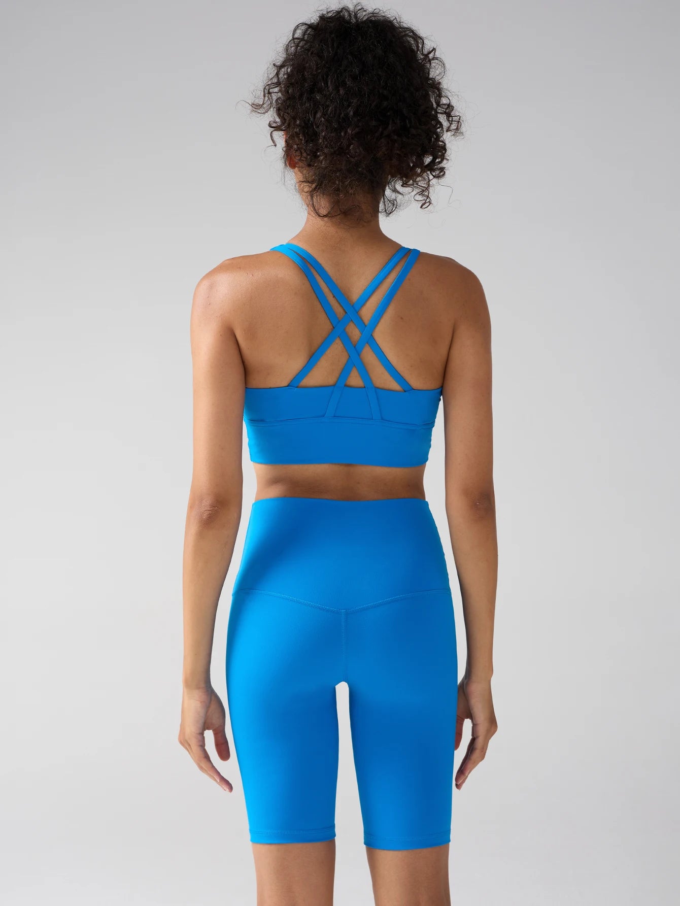 Yogaleven Shorts Set – Cross BH & High Waist Shorts