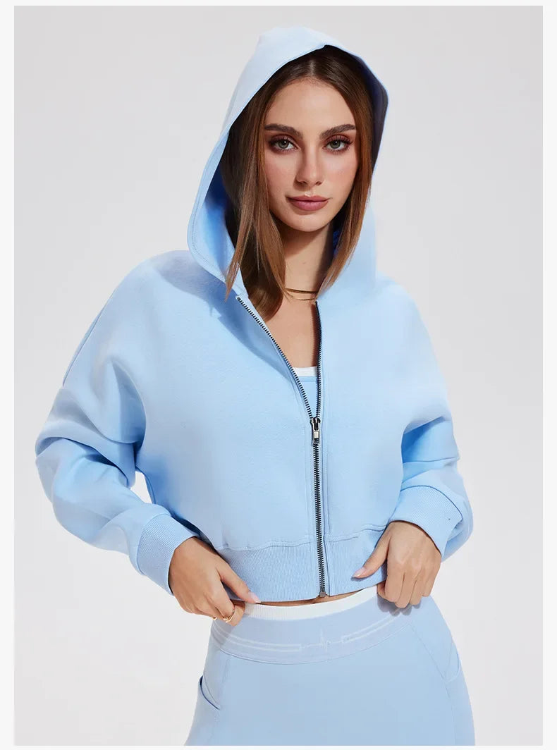 Yogaleven Zip Hoodie – Losse Herfst Jacket