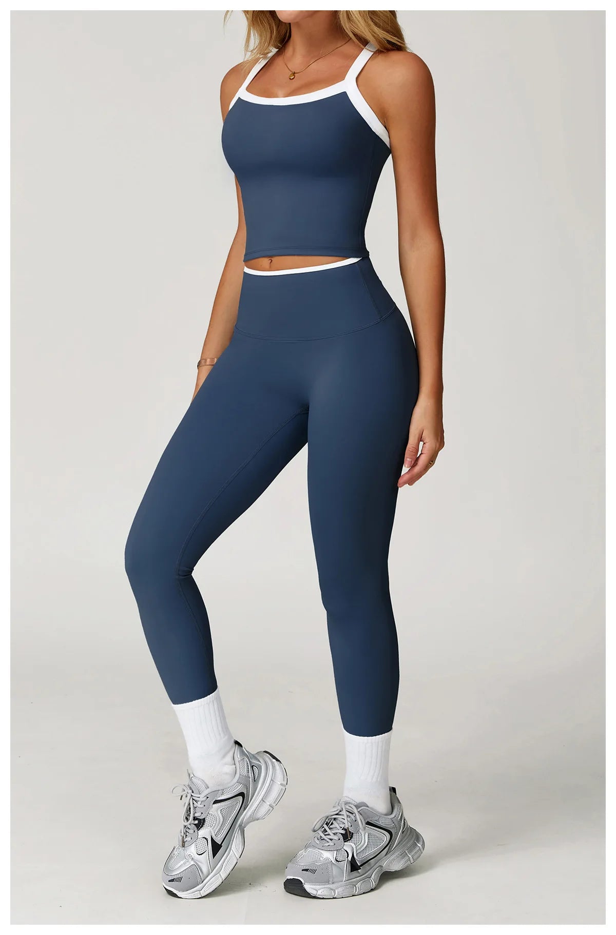 Yoga Trainingspak Dames 2-Delig - Hoge Taille