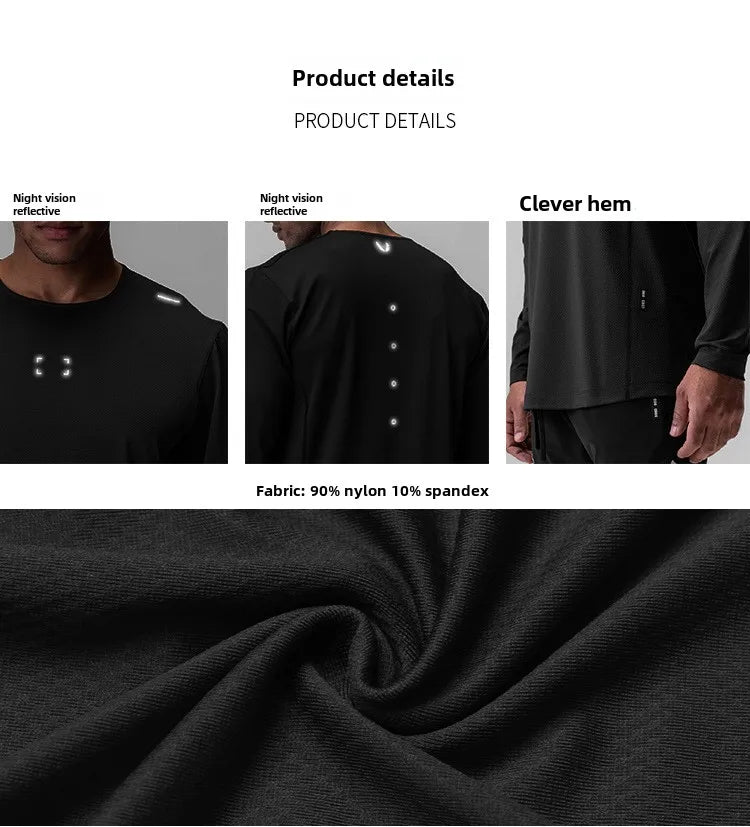 Heren Longsleeve Sporttop