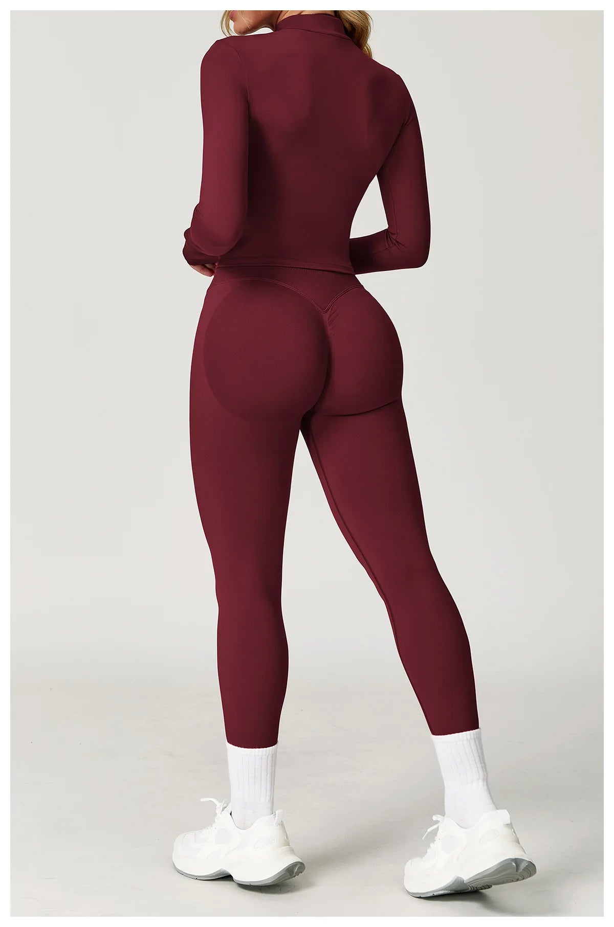 Yogaleven 3-delig Set – Sportjas, BH & Gymlegging