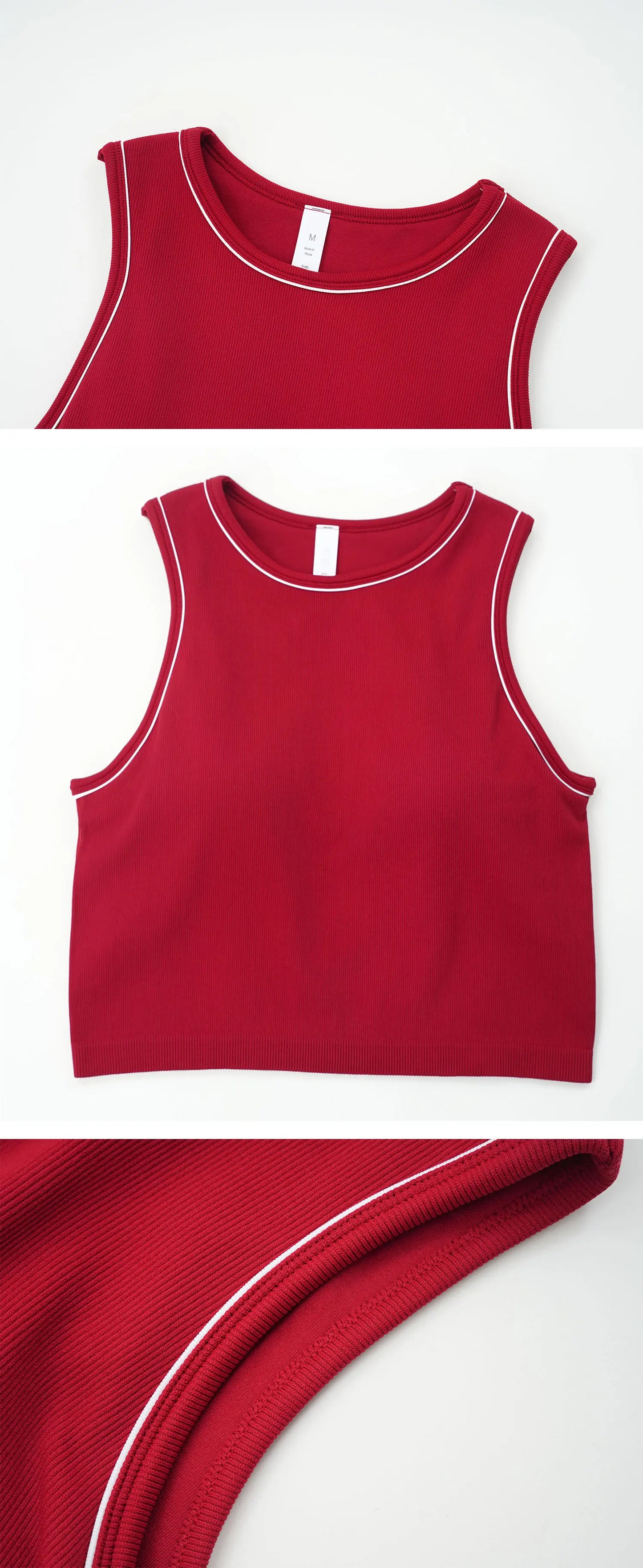 Yogaleven Crop Tank Top – Afneembare Pads