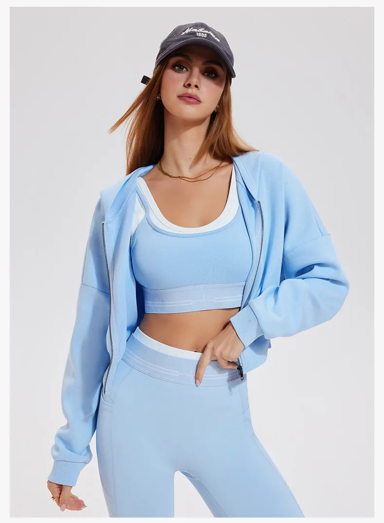 Yogaleven Zip Hoodie – Losse Herfst Jacket