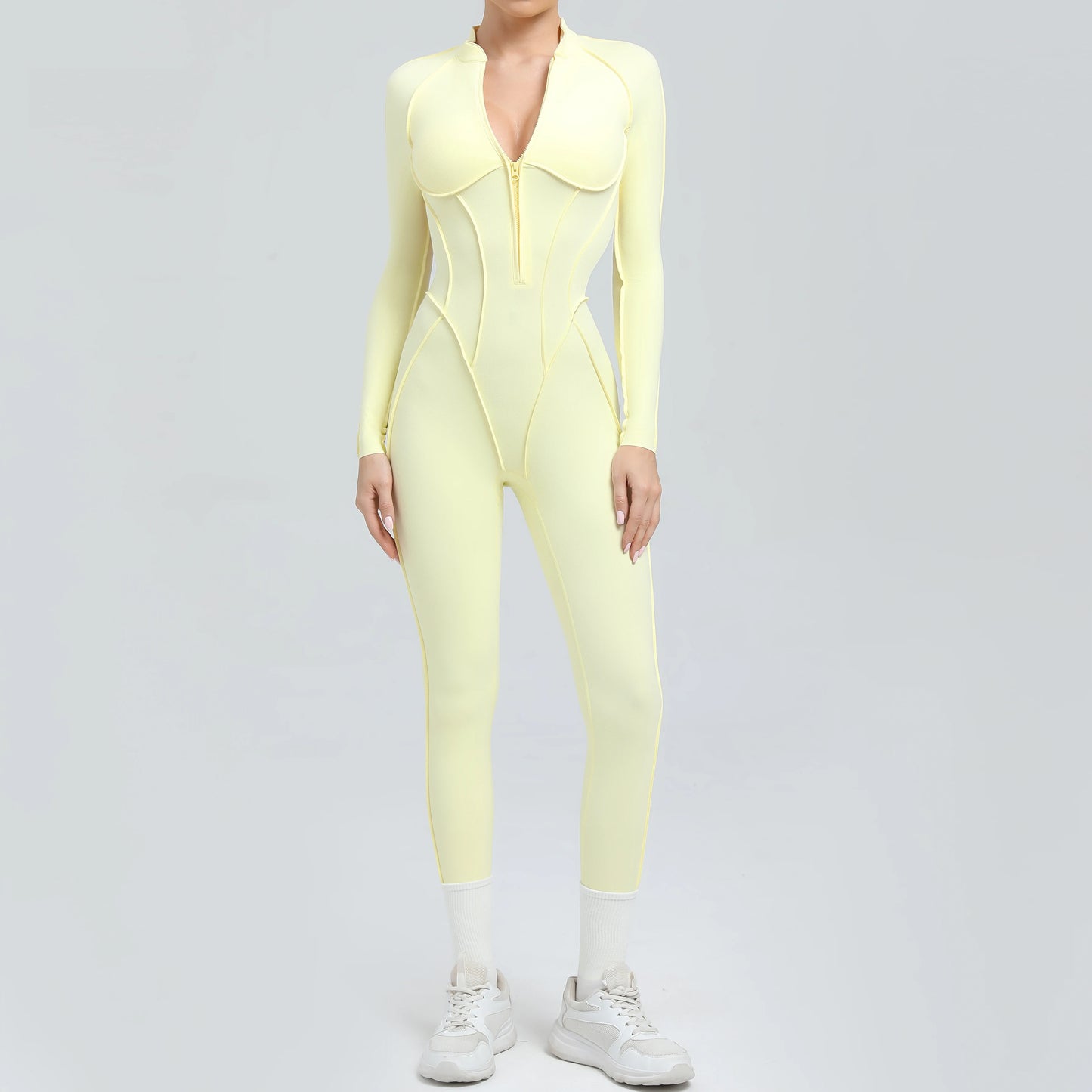 Yoga Jumpsuit Lange Mouw