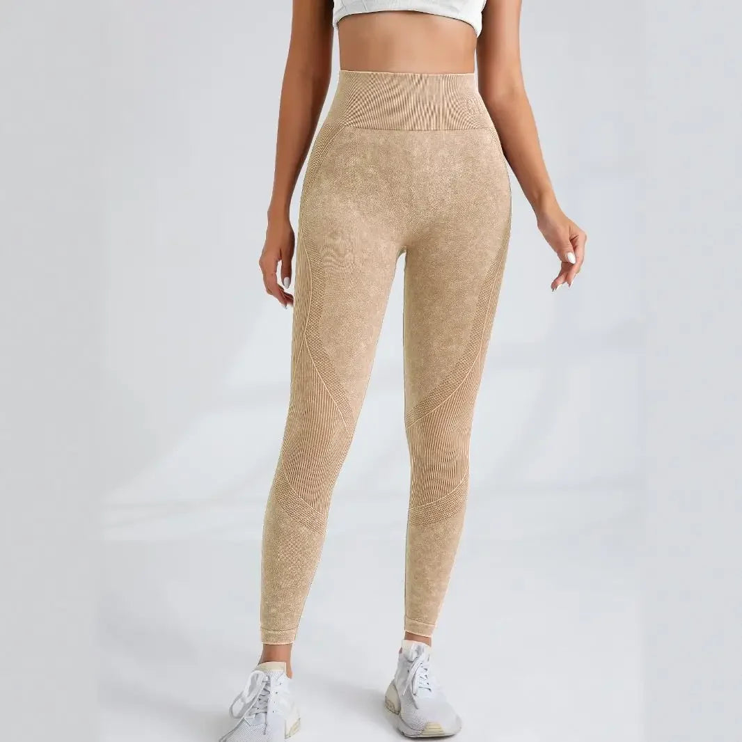 Naadloze Yoga Legging - Hoge Taille