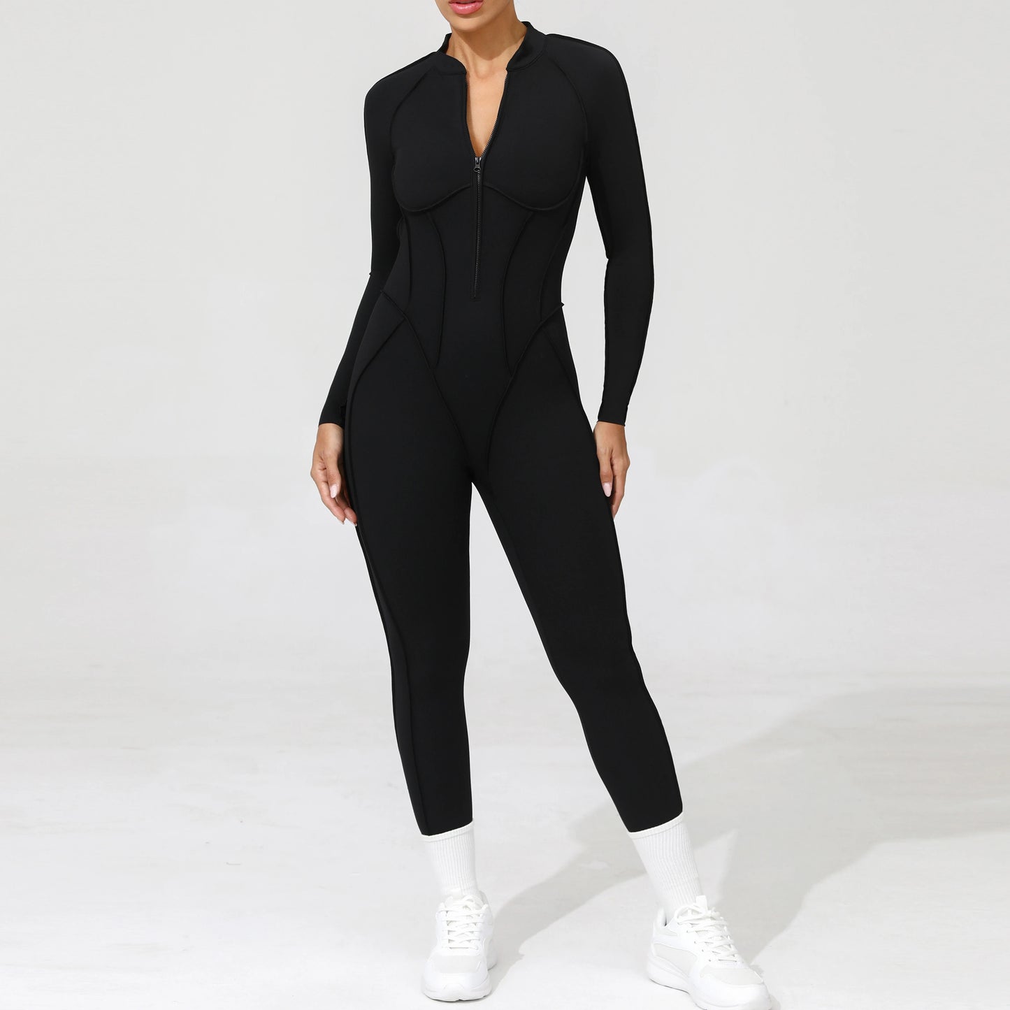 Yoga Jumpsuit Lange Mouw