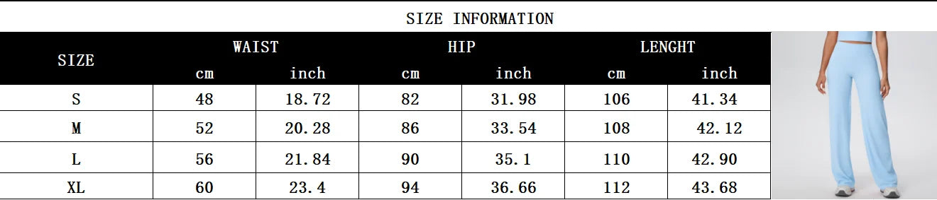 Dames Ademende Wijde Pijp Yogabroek – High Waist Sportbroek voor Buiten & Gym
