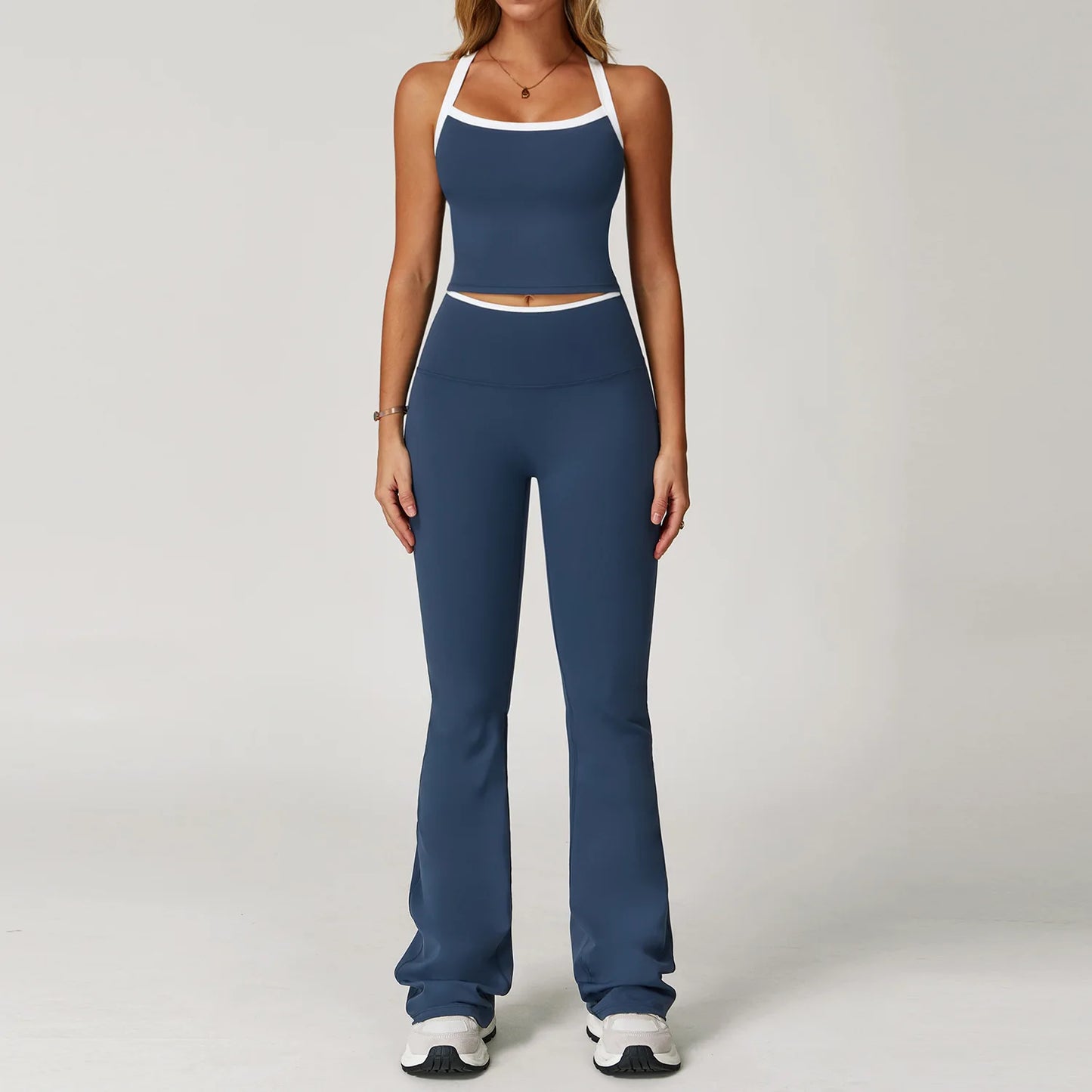 Yoga Trainingspak Dames 2-Delig - Hoge Taille