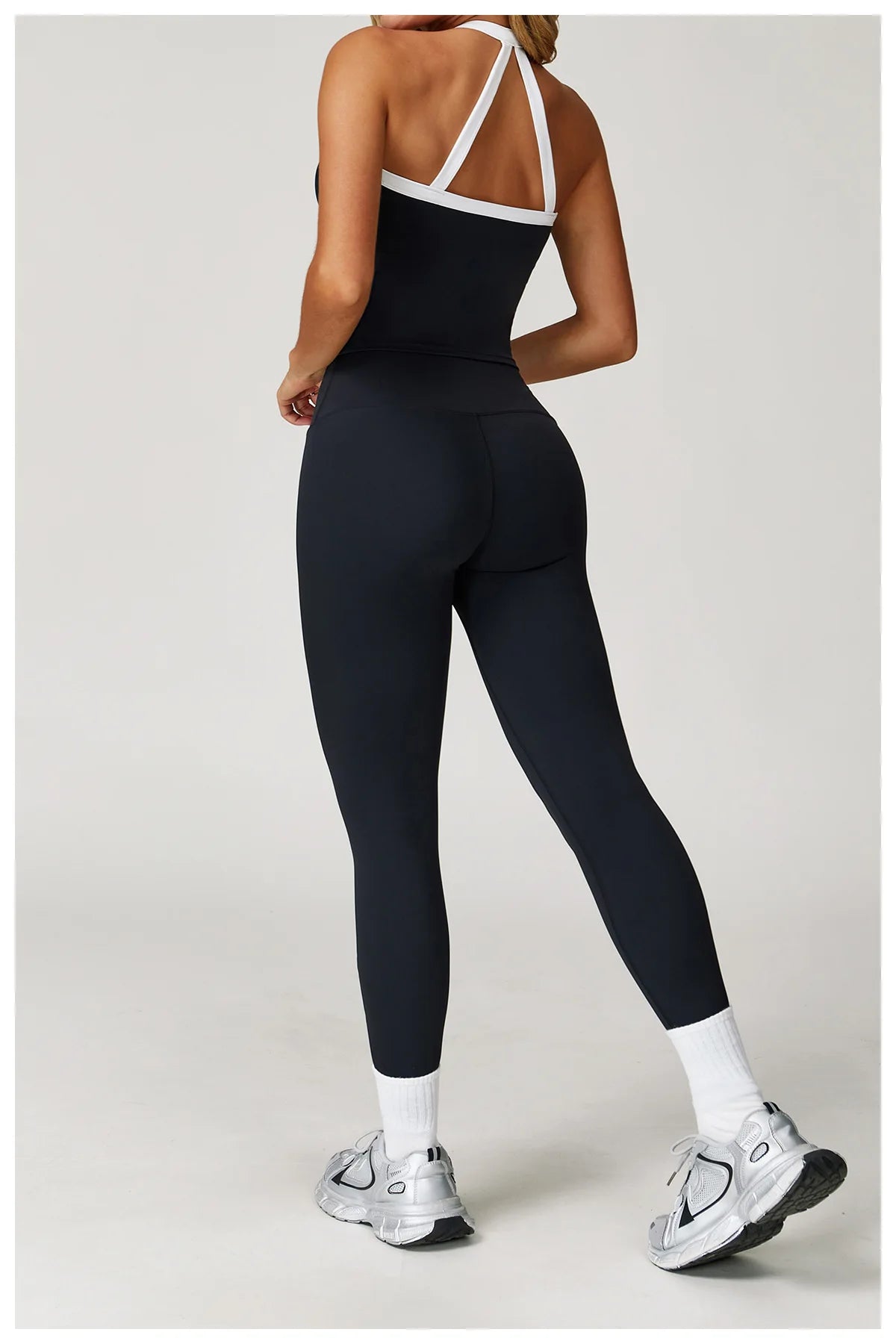 Yoga Trainingspak Dames 2-Delig - Hoge Taille