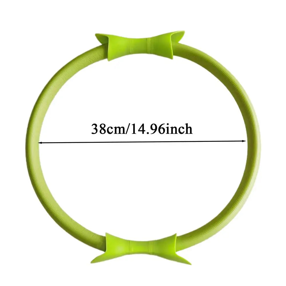 Pilates Ring 38cm - Weerstandsring met Dubbele Grip Antislip