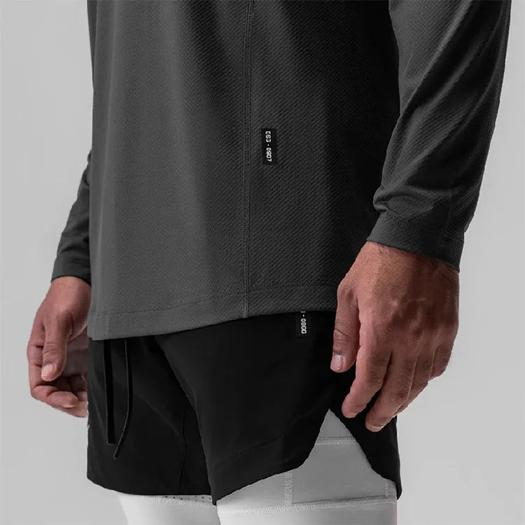 Heren Longsleeve Sporttop