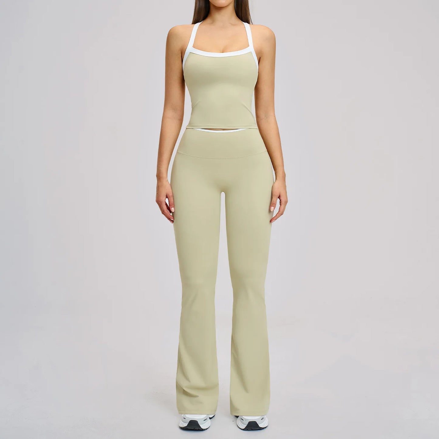 Yoga Trainingspak Dames 2-Delig - Hoge Taille