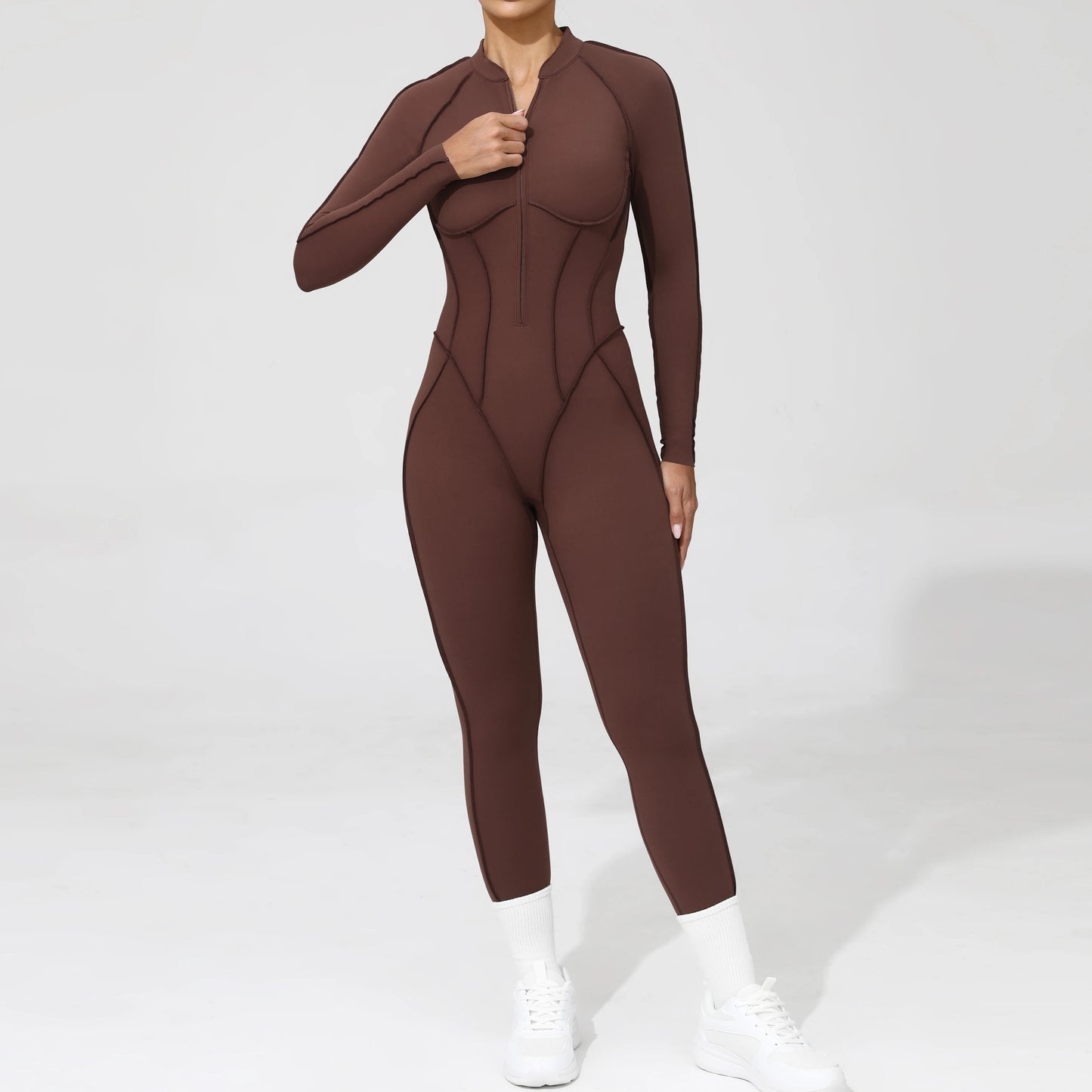 Yoga Jumpsuit Lange Mouw