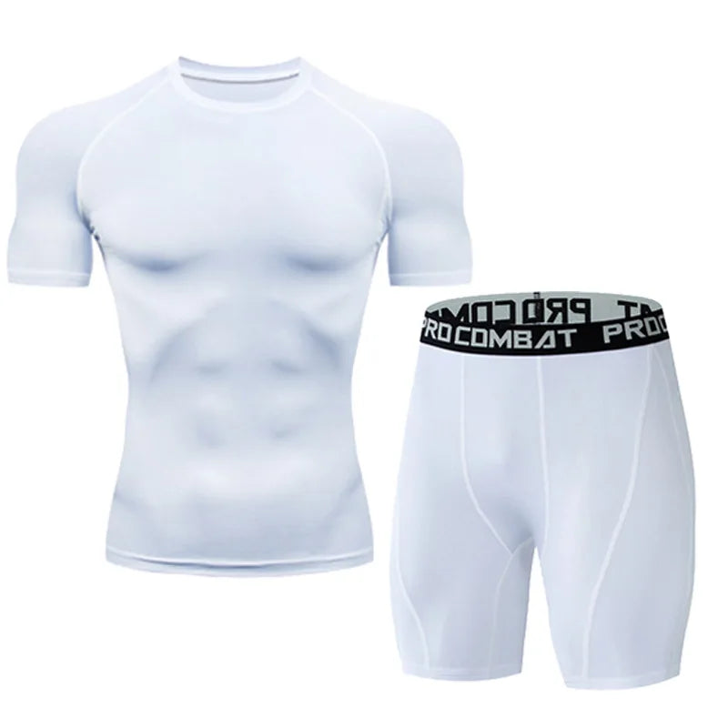 Heren Compressie Sportset (2-delig)