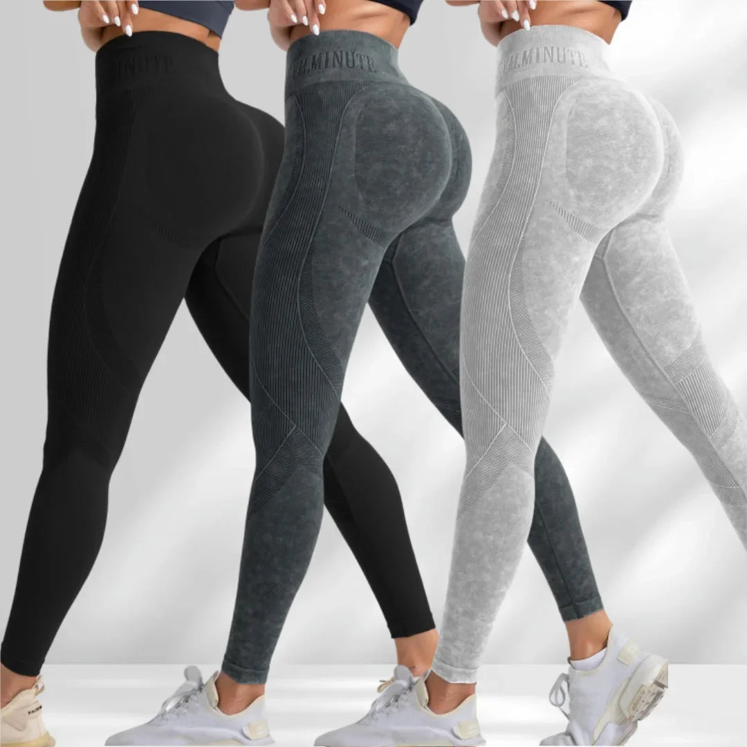 Naadloze Yoga Legging - Hoge Taille