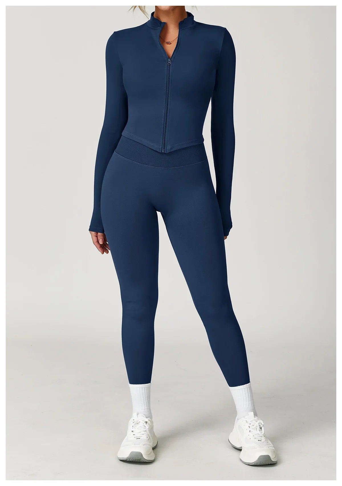 Yogaleven 3-delig Set – Sportjas, BH & Gymlegging