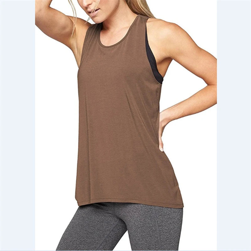Yoga Shirt Backless - Mouwloos
