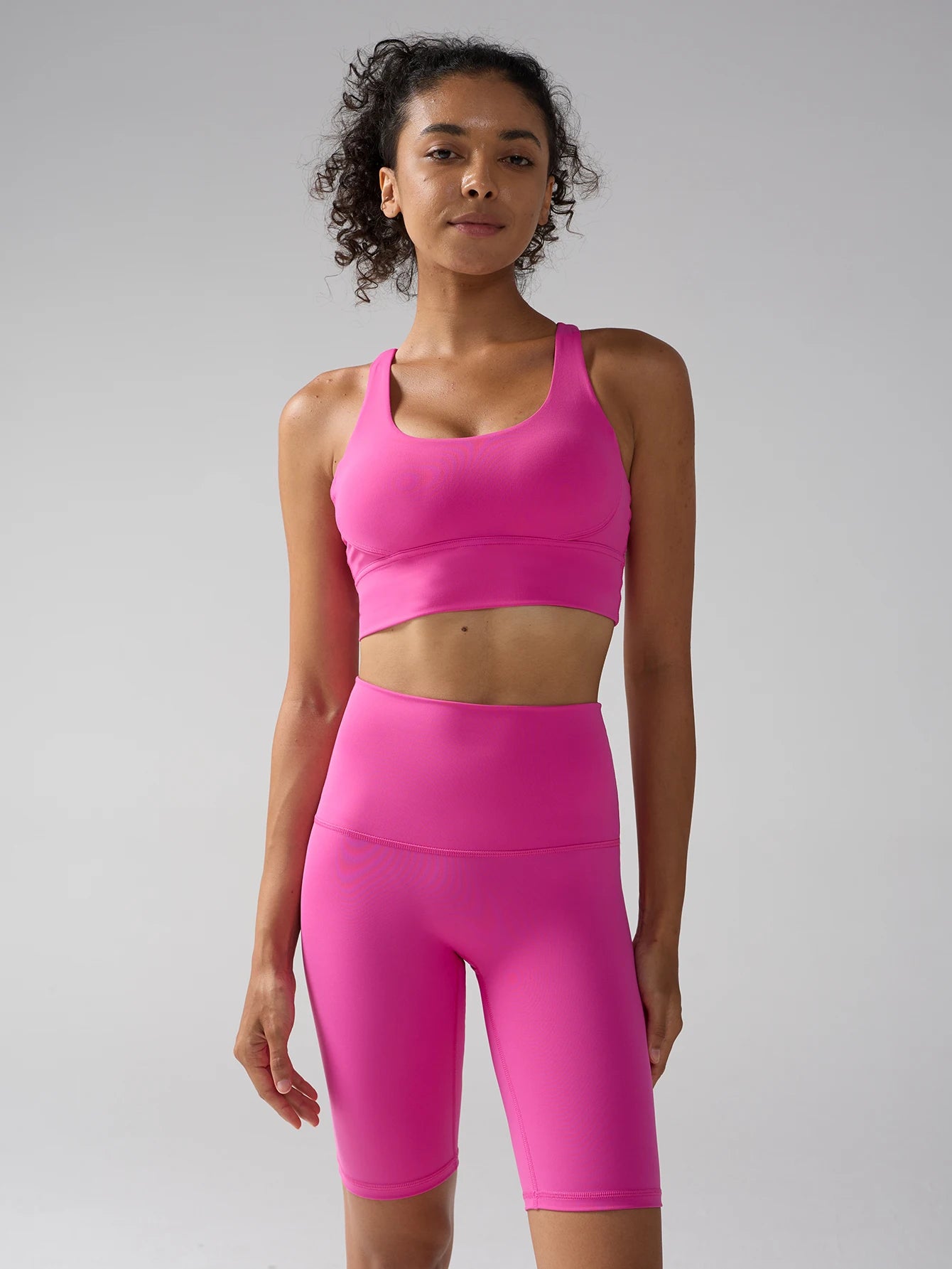 Yogaleven Shorts Set – Cross BH & Shorts Pilates