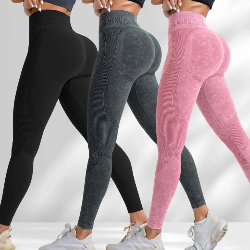 Naadloze Yoga Legging - Hoge Taille