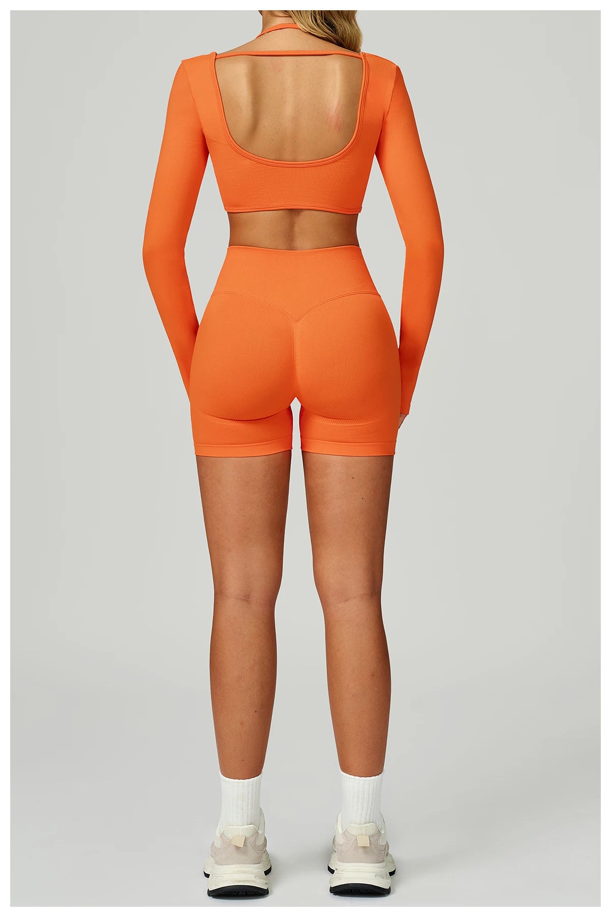 Yogaleven Flow Set – Lange Mouw Crop Top & Legging