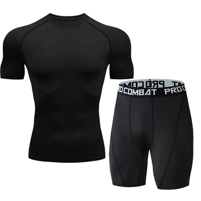 Heren Compressie Sportset (2-delig)