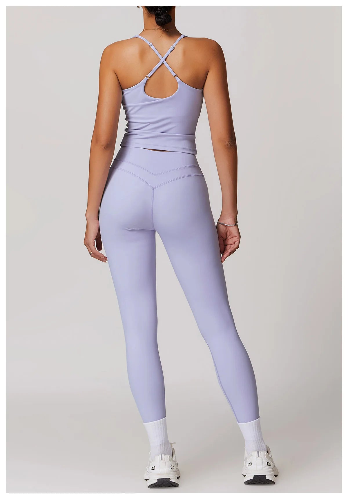 Dames Sport BH - Ademende Fitness Top met Push-Up