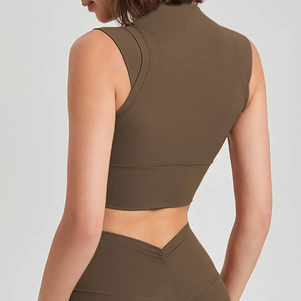 Sport Top Hoge Hals - Ademend