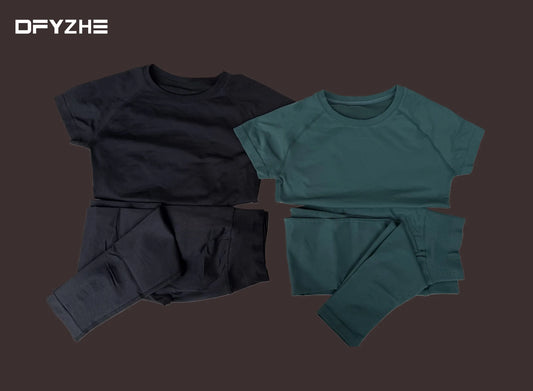 Heren Yoga Sportset (2-delig) – Shirt & Broek