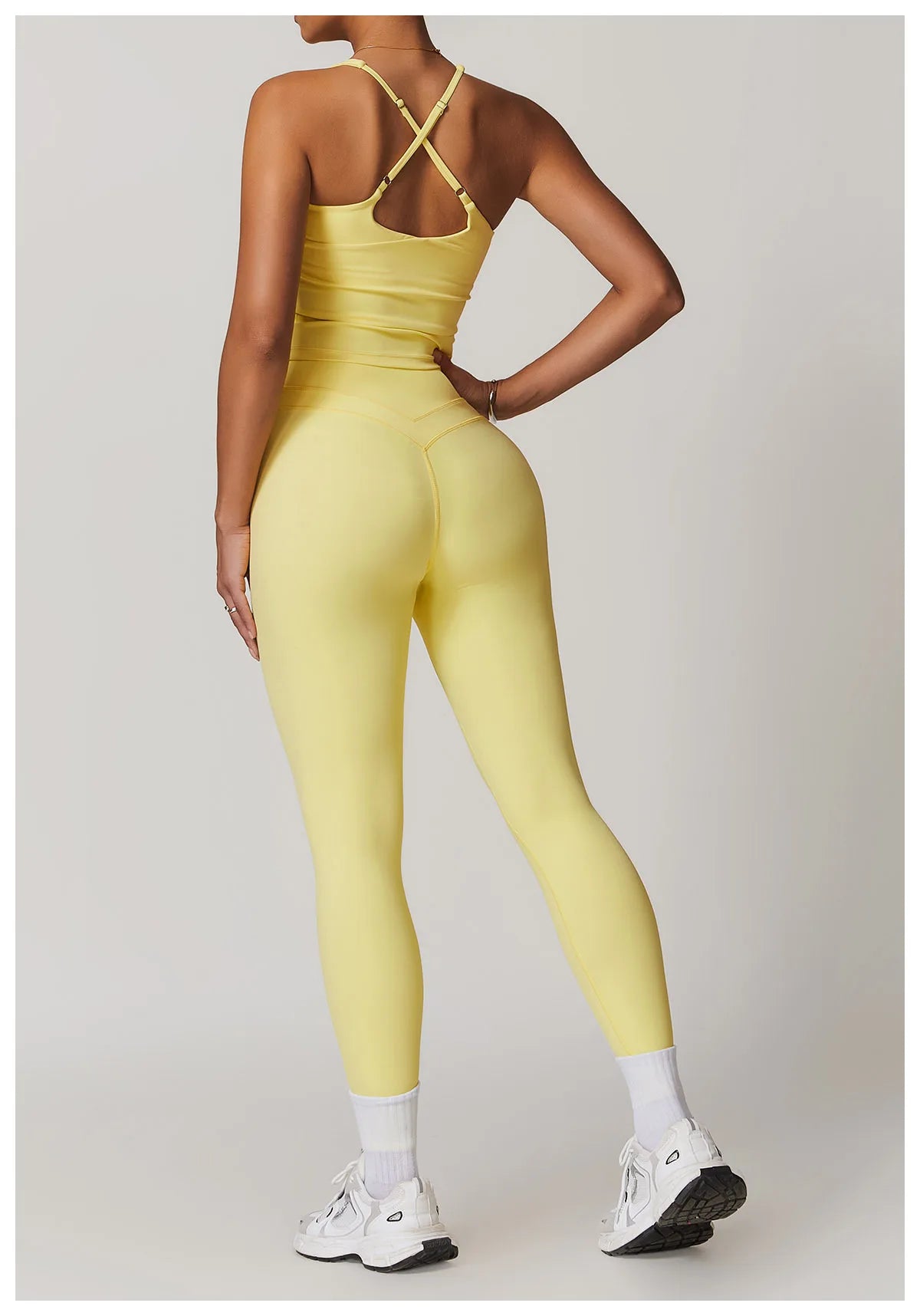 Dames Sport BH - Ademende Fitness Top met Push-Up