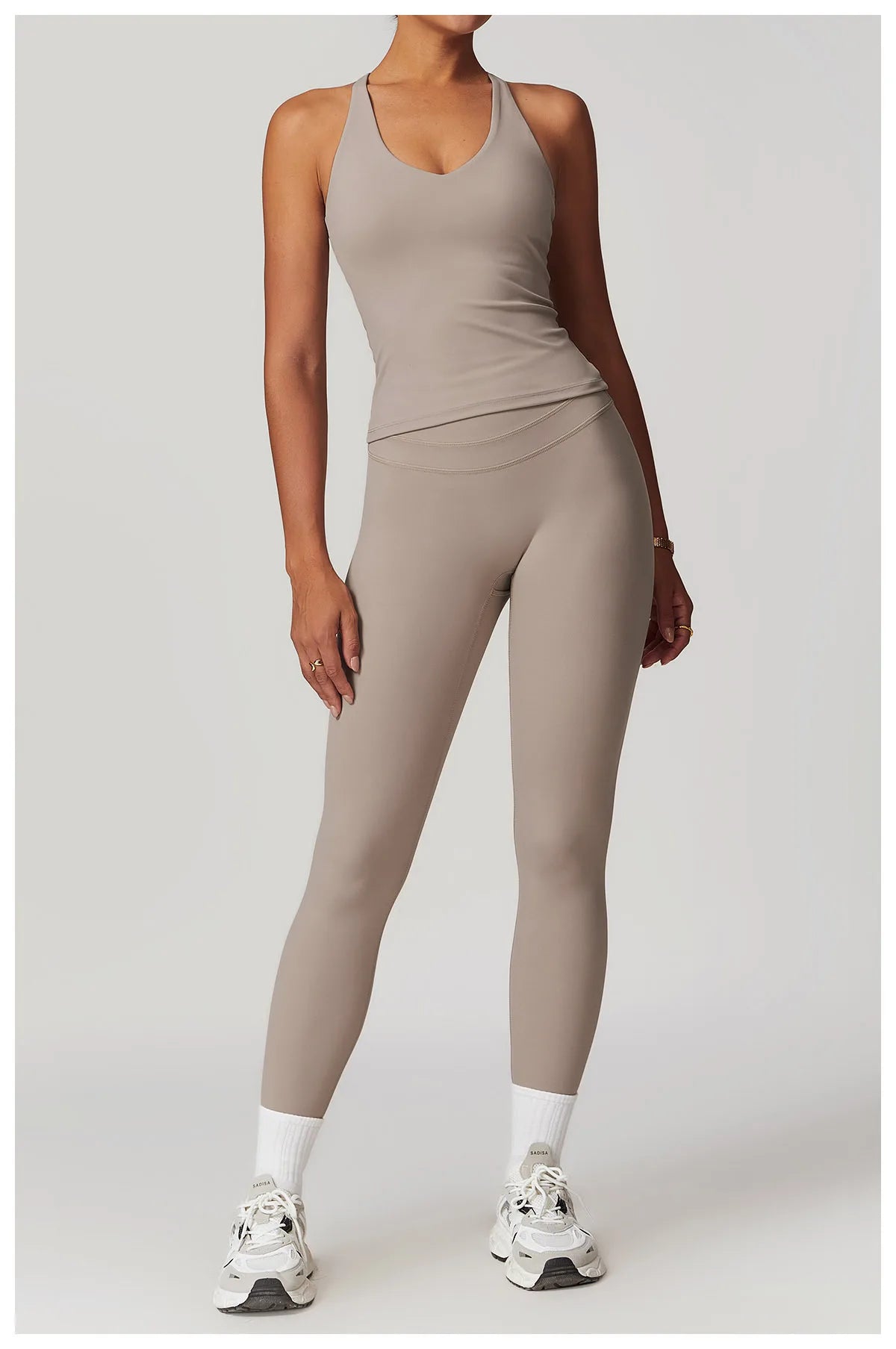 Dames Sport BH - Ademende Fitness Top met Push-Up