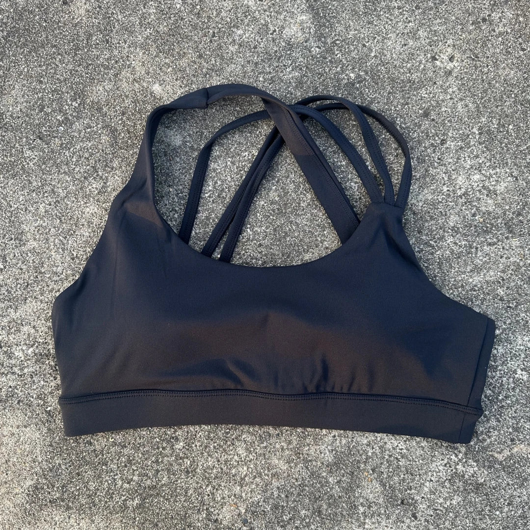 Sport BH Cross Back - Gevoerd