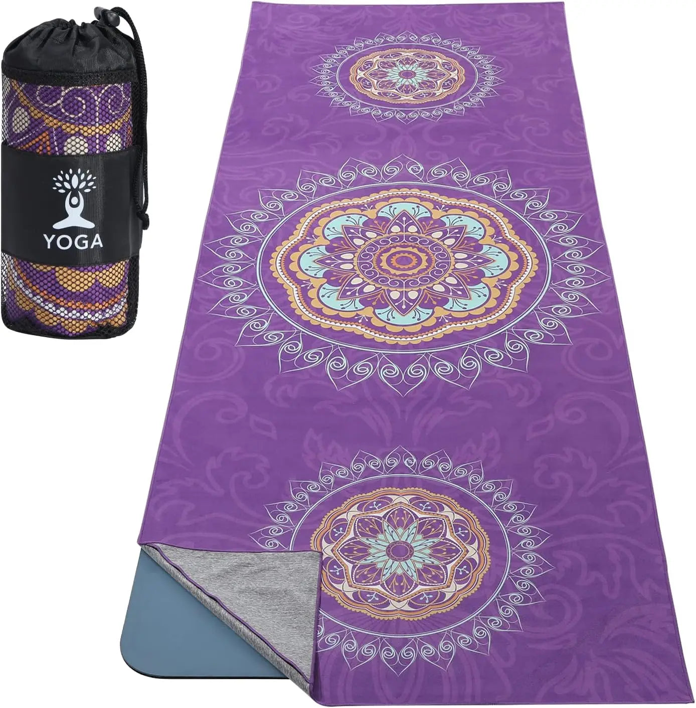 Yogaleven Yoga Handdoek – Antislip Hot Yoga