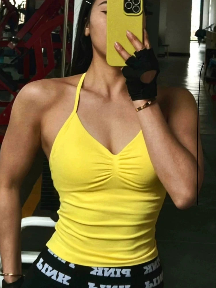 Yoga Top Backless - Halter