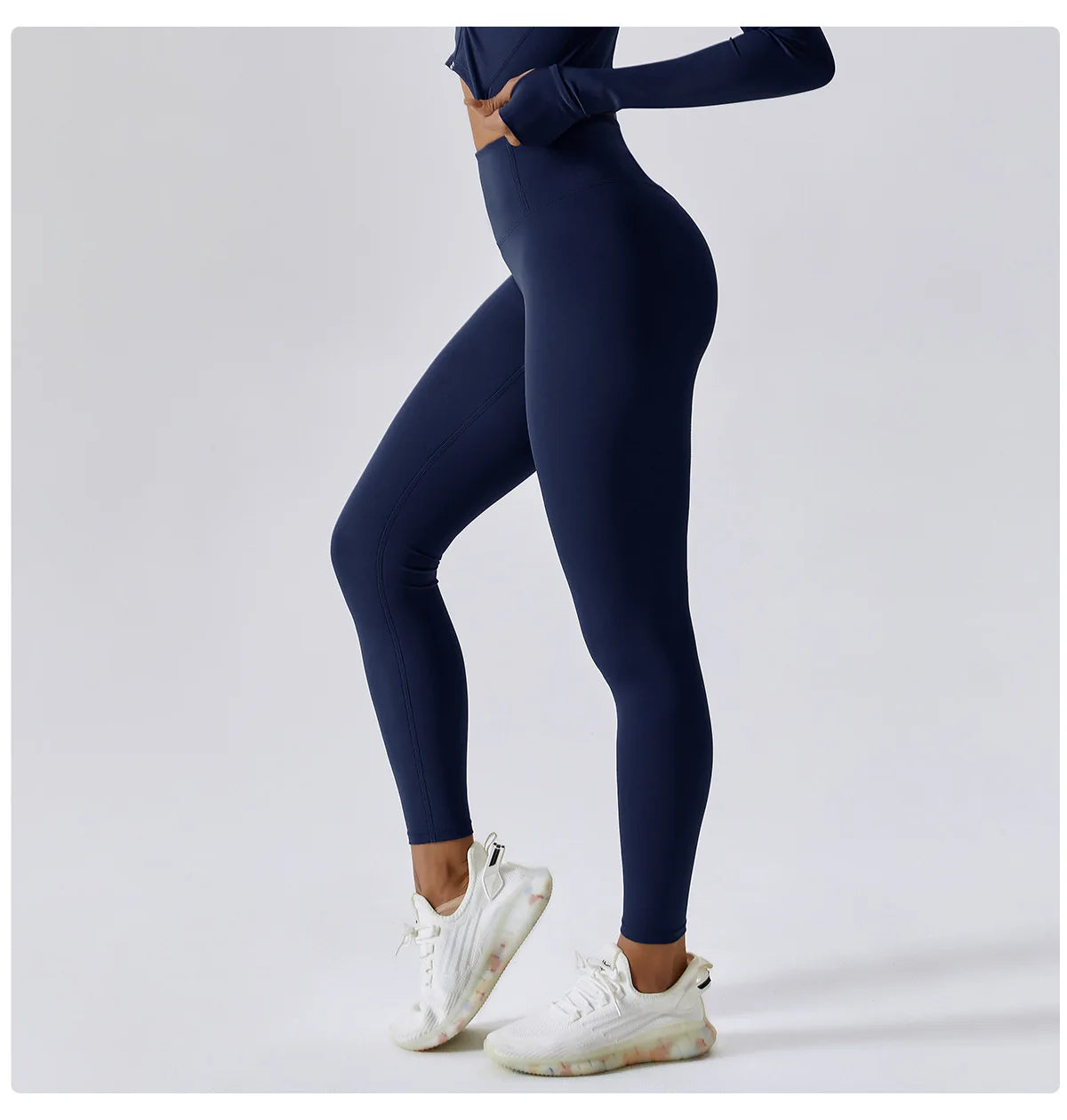 Sportlegging Naadloos - Stretch