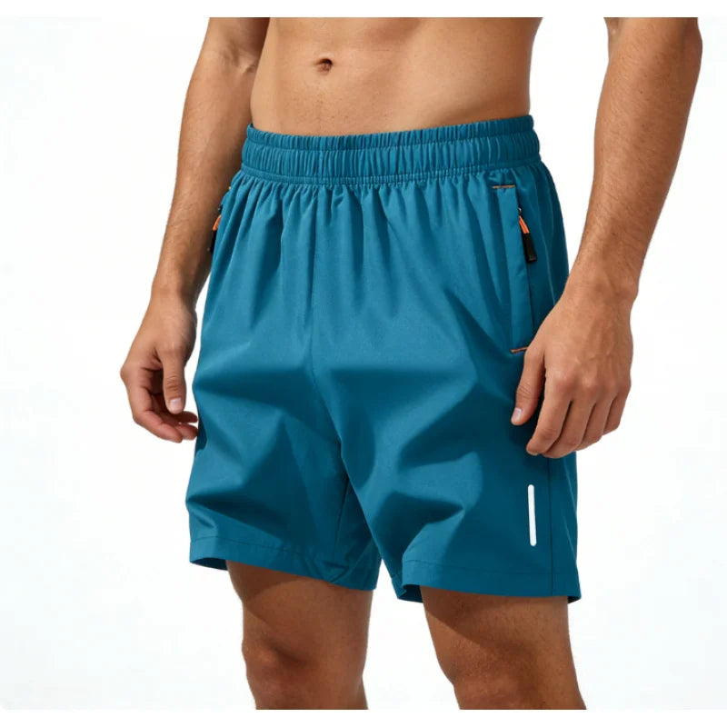 Heren Hardloopshorts – Sneldrogend met Reflecterende Streep en Elastische Taille
