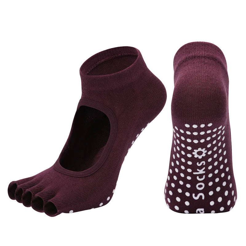 Yoga Sokken Vijf Tenen - Antislip