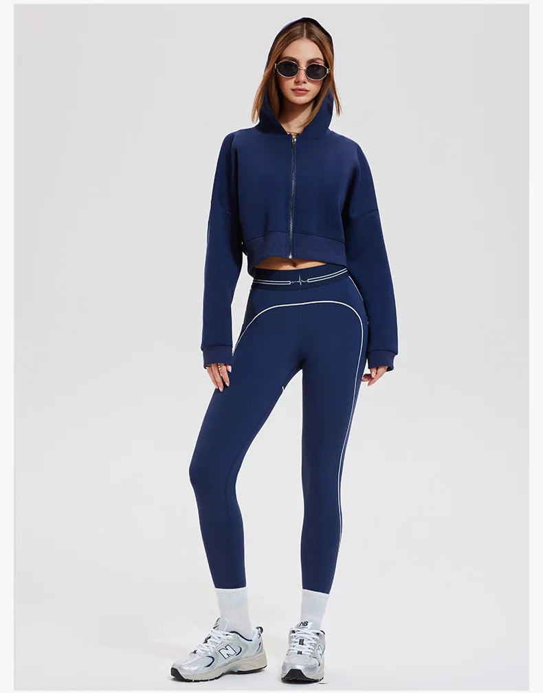Yogaleven Zip Hoodie – Losse Herfst Jacket