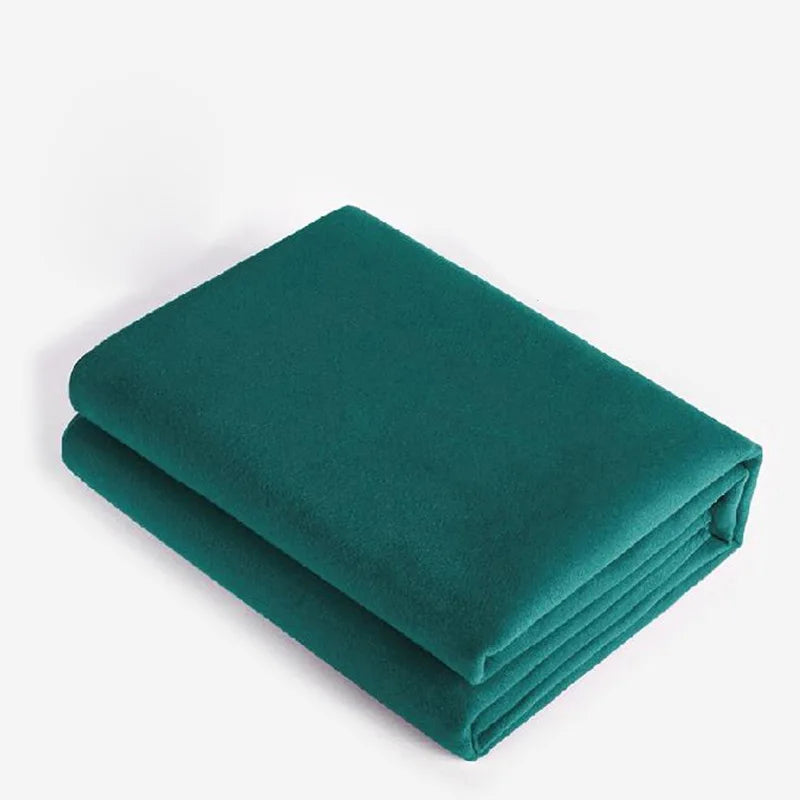 200x150cm Yoga Handdoek Extra Breed & Dik Wollen Deken Yoga Meditatie Deken Opvouwbare Yoga Mat voor Yoga Pilates Fitness Rust Deken
