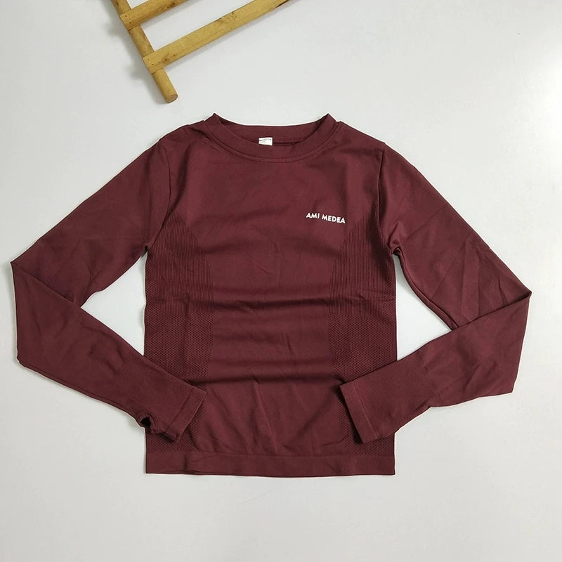 Yogaleven Compressie Top – Lange Mouw Crew Neck