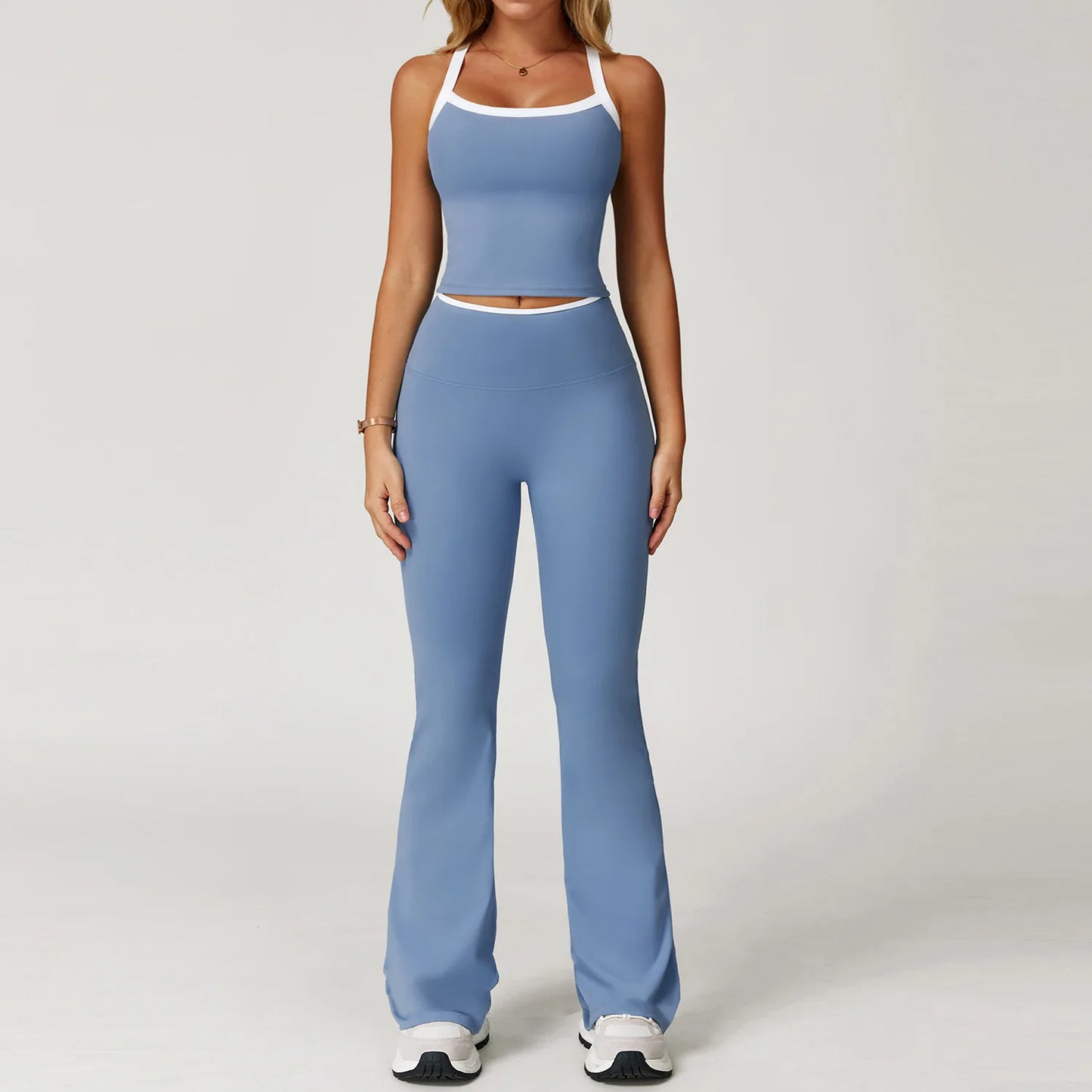 Yoga Trainingspak Dames 2-Delig - Hoge Taille