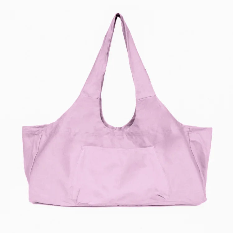 Yogamat Tas Canvas - Oversized Met Zijvak