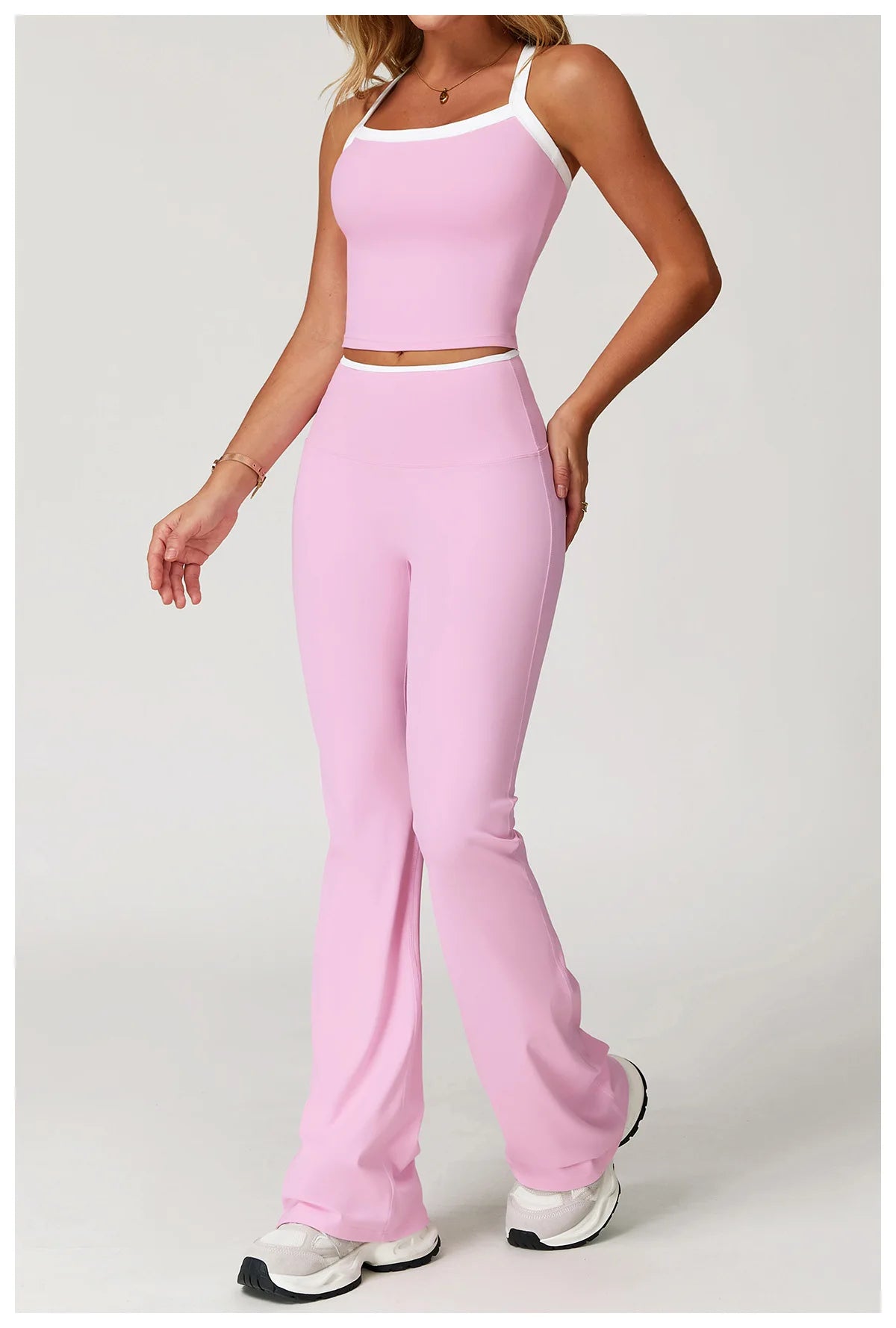 Yoga Trainingspak Dames 2-Delig - Hoge Taille