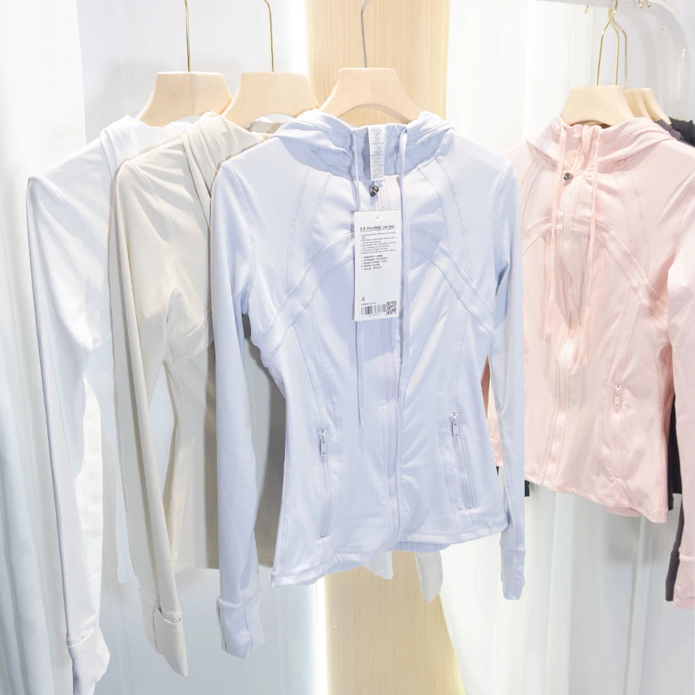Yogaleven Hoodie Jacket – Sneldrogend met Capuchon